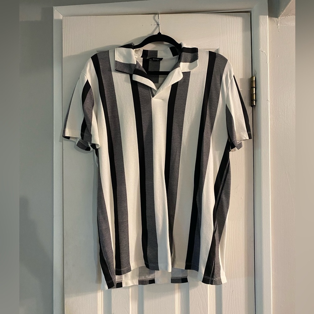 NWOT Men’s Striped Polo